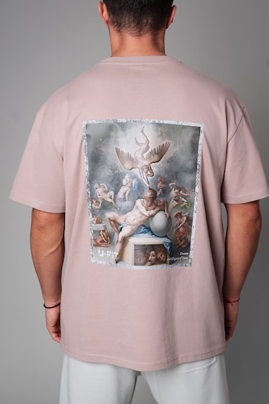 uFIT Тениска от памук с фигурална шарка Мъже