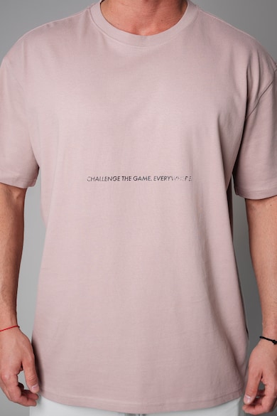 uFIT Тениска от памук с фигурална шарка Мъже