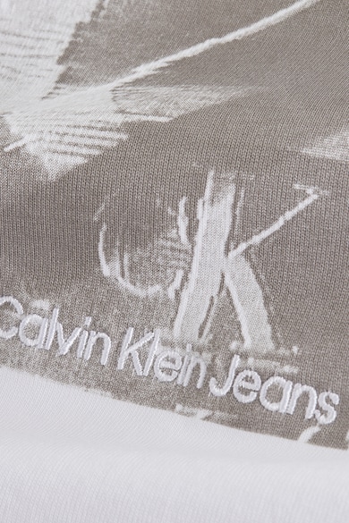 CALVIN KLEIN JEANS Унисекс тениска с шарка Мъже