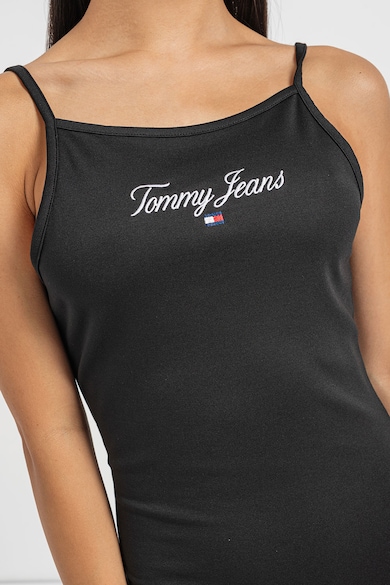 Tommy Jeans Miniruha hímzett logóval női