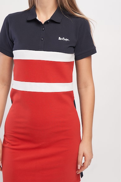 Lee Cooper Rochie-tricou cu broderie logo Femei