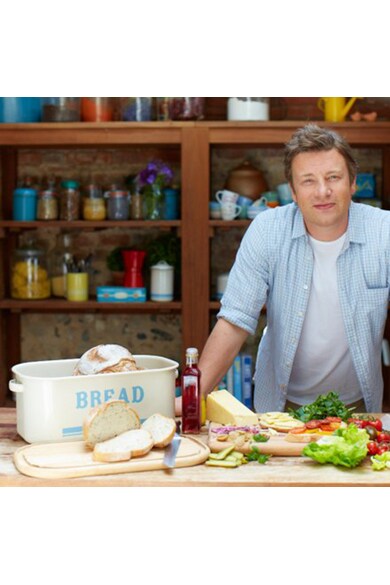 Jamie Oliver Set tocator si cutie depozitare paine  lemn Femei