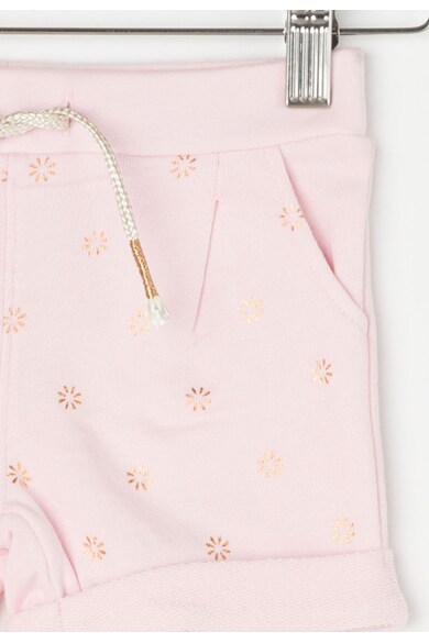 Esprit Pantaloni scurti roz pal cu imprimeu floral stralucitor Fete
