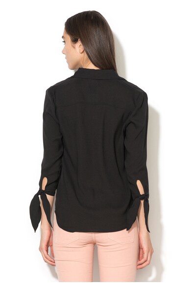 Juicy Couture Черна риза с панделки Жени