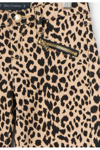 Juicy Couture Pantaloni skinny cu animal print Fete