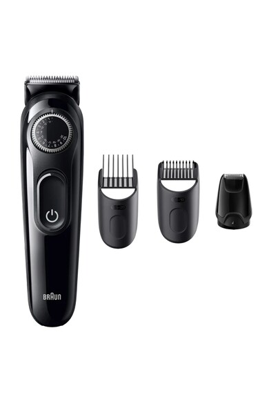 Braun Aparat de tuns barba  Beard Trimmer BT3 Wet&Dry, buton rotativ de precizie Barbati