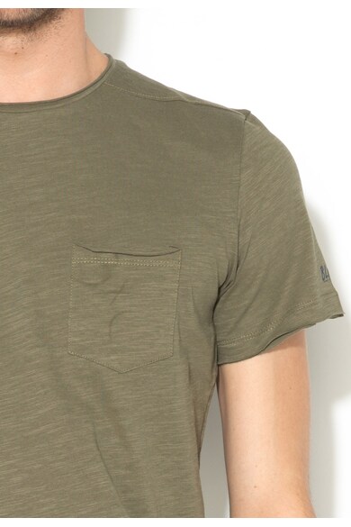 BLEND Tricou regular fit verde militar Barbati