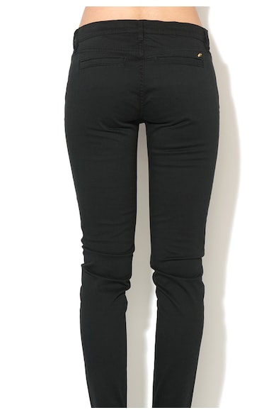 Juicy Couture Pantaloni skinny negri Moto Femei