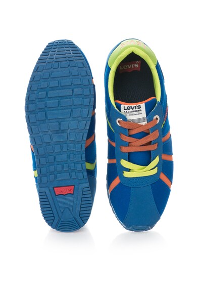 Levi's Pantofi sport albastru cu oranj Almayer Fete