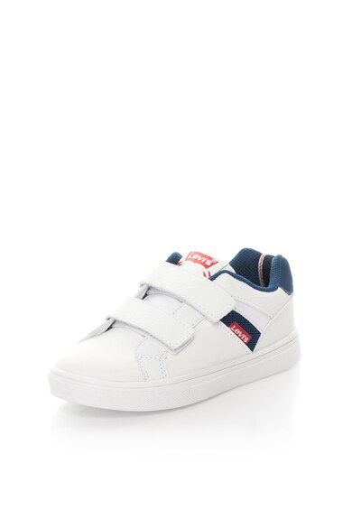 Levi's Pantofi sport albi cu velcro Los Angeles Fete