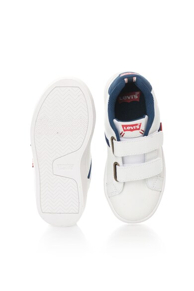 Levi's Pantofi sport albi cu velcro Los Angeles Fete