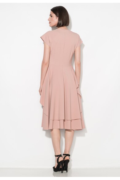 Zee Lane Collection Розова среднодълга рокля с веревна кройка Жени