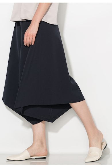 Zee Lane Collection Fusta-pantalon beumarin inchis asimetrica Femei
