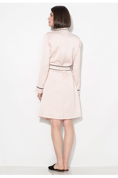 Zee Lane Collection Розова рокля със застъпен дизайн Жени