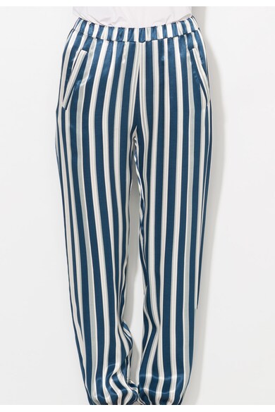 Zee Lane Collection Раиран панталон в тъмносиньо и бяло Жени