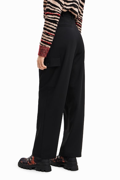 DESIGUAL Панталон с висока талия и джобове с капаче встрани Жени