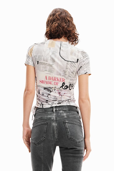 DESIGUAL Тениска с фигурална щампа Жени