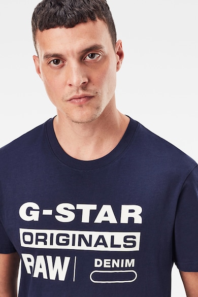 G-Star RAW Тениска от органичен памук с щампа Мъже
