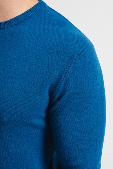United Colors of Benetton Kerek nyakú szűzgyapjú pulóver férfi
