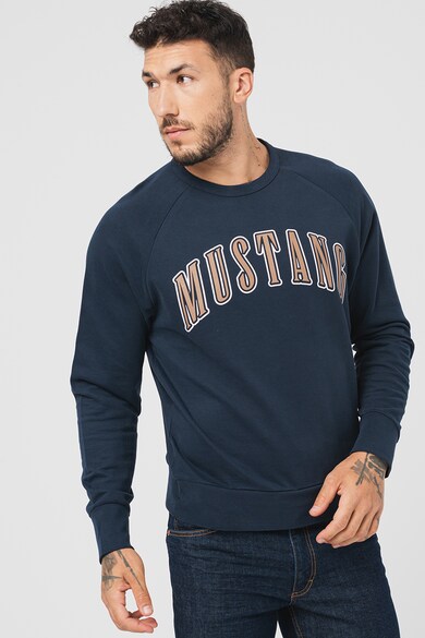 Mustang Bluza sport cu imprimeu si maneci raglan Ben Barbati