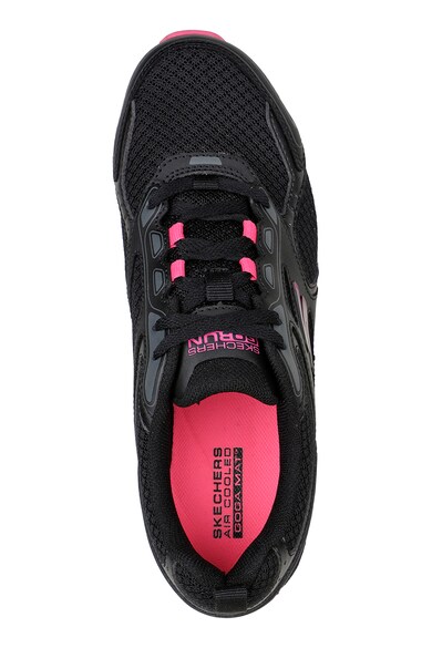 Skechers Pantofi cu insertii din piele pentru alergare Go Run Consistent Femei