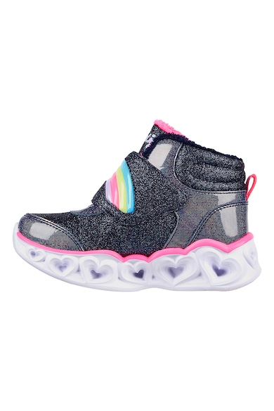 Skechers Heart Lights Briliant csillámos hatású bakancs Lány