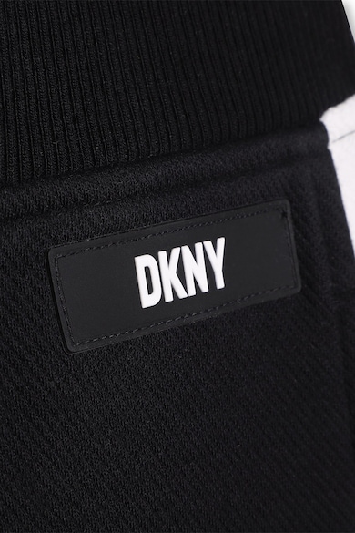 DKNY Pantaloni sport cu benzi laterale contrastante Baieti