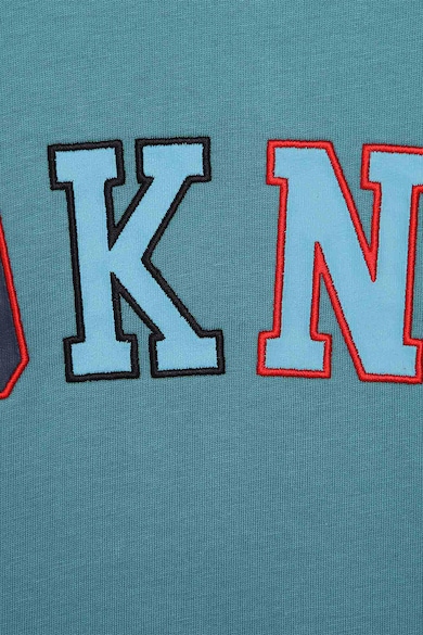DKNY Памучна тениска с бродирано лого Момчета