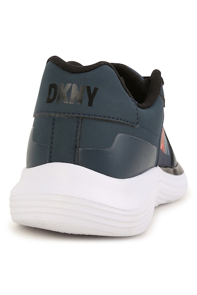 DKNY Pantofi sport cu logo si insertii textile Baieti