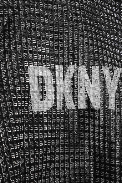 DKNY Тениска с лого и мрежесто покритие Момичета