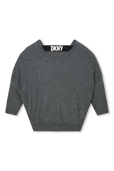 DKNY Bő fazonú pulóver ejtett ujjakkal Lány
