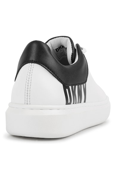 DKNY Pantofi sport de piele cu logo Baieti