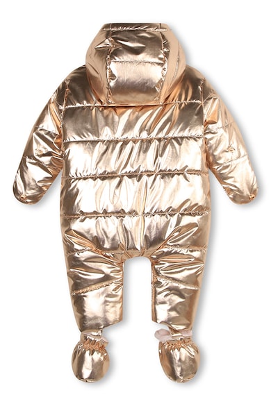 BOSS Kidswear Подплатен гащеризон с метализиран ефект Момичета