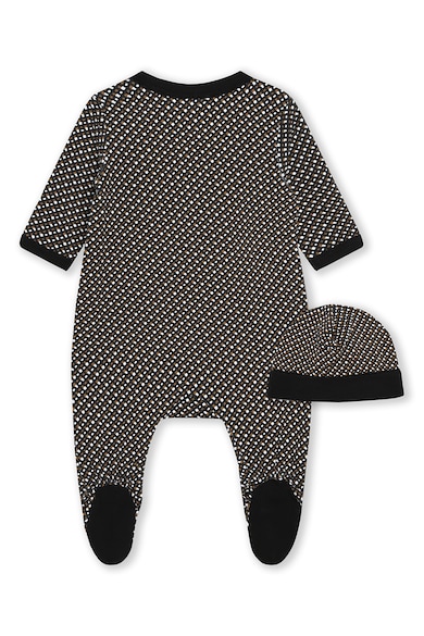 BOSS Kidswear Set de caciula si pijama tip salopeta Baieti