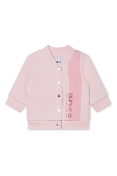 BOSS Kidswear Яке бомбър, блуза и спортен панталон Момичета