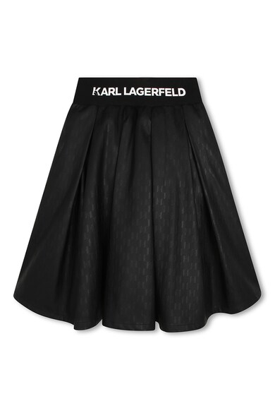 KARL LAGERFELD KIDS Разкроена пола с десен с лого Момичета