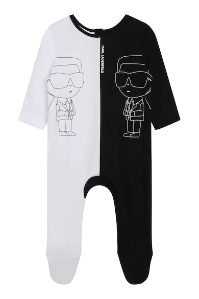 KARL LAGERFELD KIDS Пижама с лого и лигавник Момчета