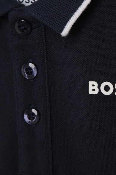 BOSS Kidswear Tricou polo din bumbac Baieti