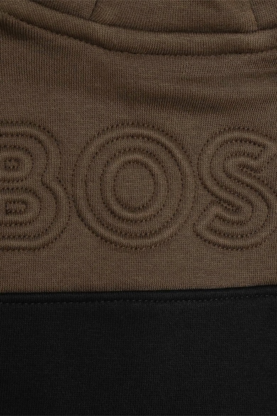 BOSS Kidswear BOSS, Kapucnis pamuttartalmú melegítő logóval Fiú