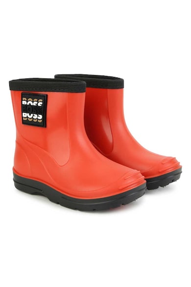 BOSS Kidswear BOSS, Cizme de ploaie cu logo Baieti