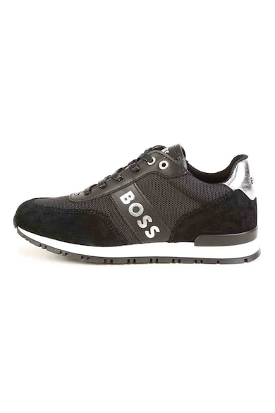 BOSS Kidswear Спортни обувки с лого и нисък профил Момчета