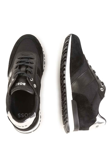 BOSS Kidswear Pantofi sport low-cut cu imprimeu logo Baieti