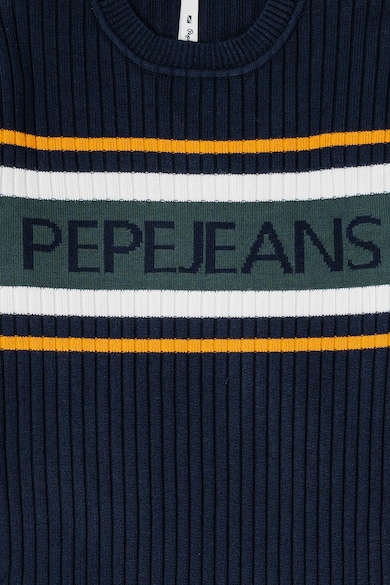 Pepe Jeans London Плетена рокля с лого Момичета