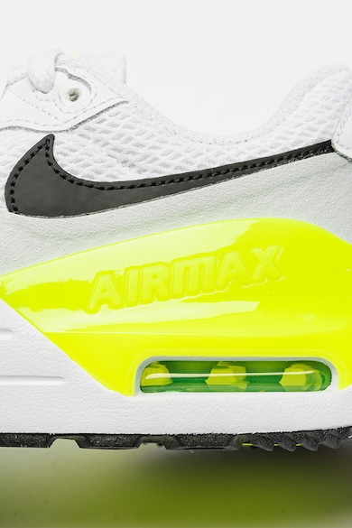 Nike Pantofi sport cu garnituri de plasa si piele intoarsa Air Max Systm Femei