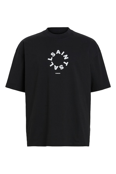 AllSaints Уголемена тениска Tierra с лого Мъже