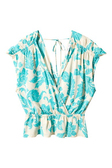 Mango Флорална блуза Jacky със застъпен дизайн Жени