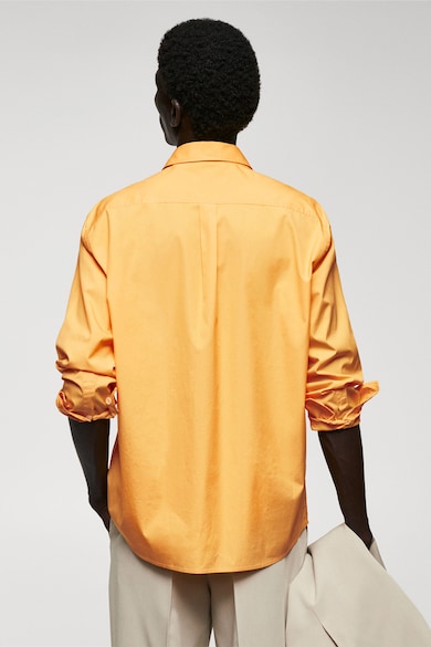 Mango Памучна риза Consell с джоб на гърдите Мъже