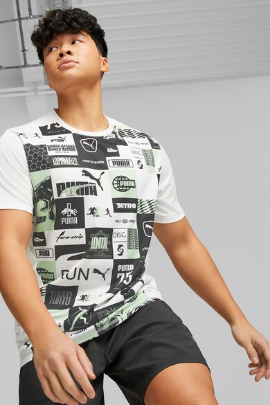 Puma Tricou cu imprimeu logo pentru alergare Run Favorite Barbati