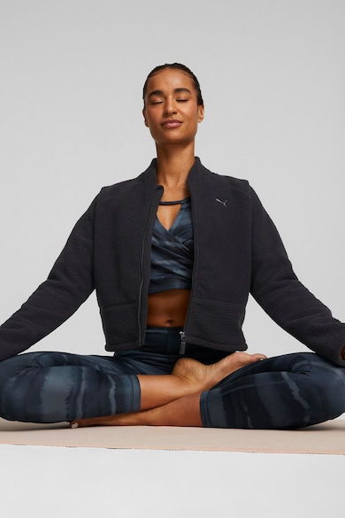 Puma Jacheta din material fleece pentru yoga Studio Femei