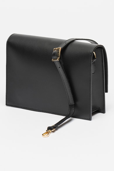 Antonia Moretti Geanta crossbody de piele cu clapa Femei